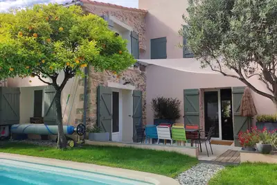 Image de Villa de charme Ă Cuers avec piscine