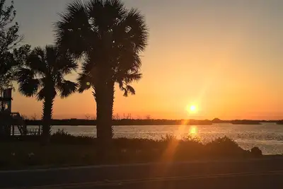 Image de paradis bungalow Floride sur l'eau