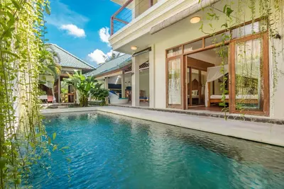 Emplacement de la villa 3 Br à Seminyak Nice