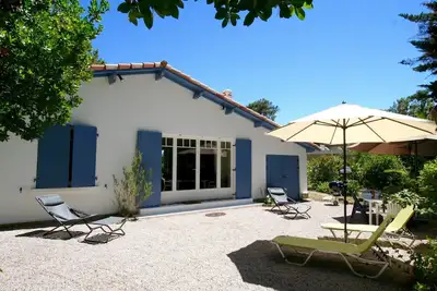 Image de Jolie maison avec grand jardin au Cap Ferret, centre + baie + océan à pied