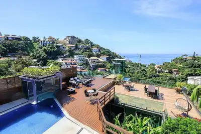 Image de Rio052 - Belle villa avec vue fabuleuse sur la mer à Joá