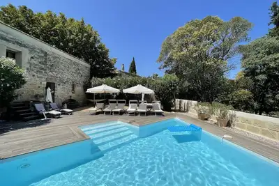 Image de Tres jolie maison de Vigneron avec piscine et vue, au coeur du village 10 pers