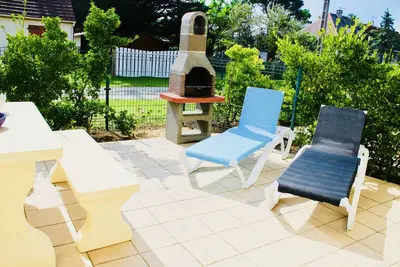 Image de Maison à 150 mètres de la Plage, électricité, eau, Wifi gratuit, Parking privé