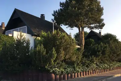 Image de Maison de vacances rénovée à Süssau avec vue sur la mer Baltique, balcon, jardin, poêle en faïence