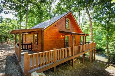 Image de Cartecay Fever - Riverfront Cabin - 6 personnes