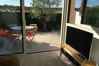 Image de nid douillet  mer soleil repos ambiance zen