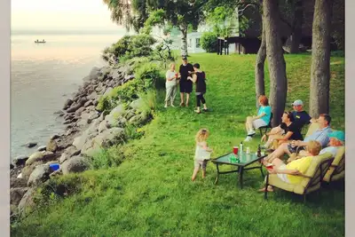 Image de Maison au bord de l'eau sur le lac Ontario - paradis! !