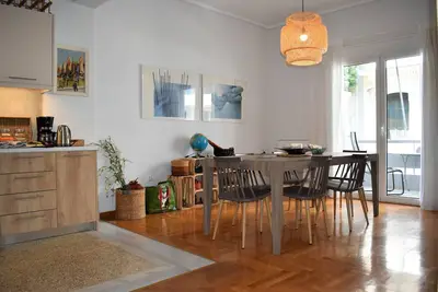 Athens Downtown Boho Apartment 1 min du métro
