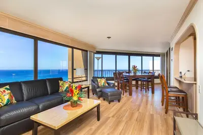 Mensuel 2 Bdrm / 2ba Discovery Bay 3801 Wrap Around Océan / Coucher de soleil / Marina
