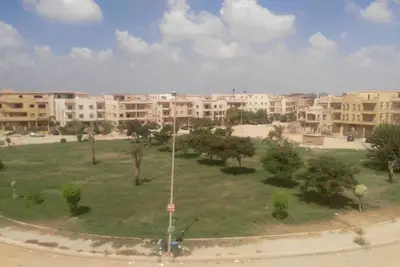 Image de Appartement sur le toit avec vue sur le ciel ensoleillé et le jardin du Caire