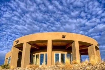 Image de * Coupera Votre Souffle * Vues à 360 degrés du lac Abiquiu et du ranch fantôme