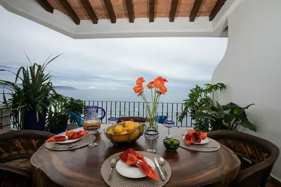 Image de Superbe penthouse La Palapa surplombant la baie de Banderas