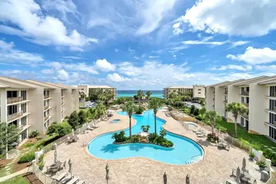 Image de 2 Br / 2 Ba-Pool Side-High Pointe Beach Resort -1er étage - Service de plage Inclus