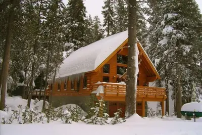 Image de Nouvellement construit. . . Cabine sereine inspirée par la nature-