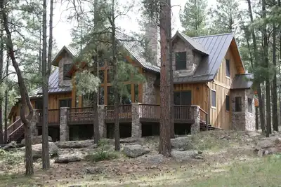 Image de Magnifique Cabine Dans Les Pines