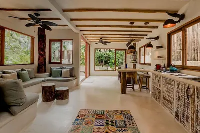 3br Zorba Villa sur la plage de Tulum avec piscine incroyable!