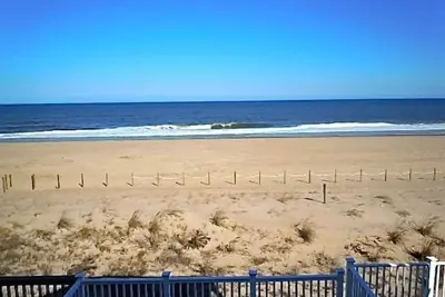 Image de Belle Ocean Front de ville surplombant l'océan Atlantique