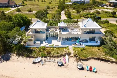 Image de Amagansett House sur la plage privée vierge