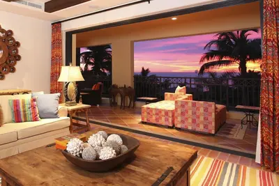 Image de Nouvelle belle hacienda style intérieur-luxe en bord de mer 2 chambres