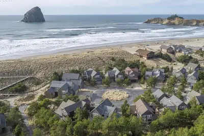 Image de Belle maison de Pacific City Shorepines *** Étapes vers le sable