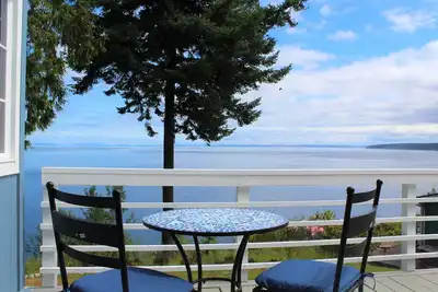 Image de Vues magnifiques sur la baie. Cottage de charme.