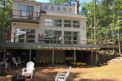Image de Lake Arrowhead, Lake Front, Open Concept House, North Waterboro, Me