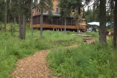 Image de Retiré de luxe rivière avant sur la rivière Kenai