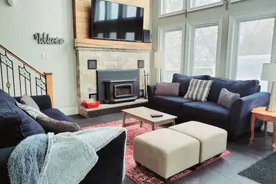 Image de Profitez de cette belle sommet de la montagne Chalet avec votre famille