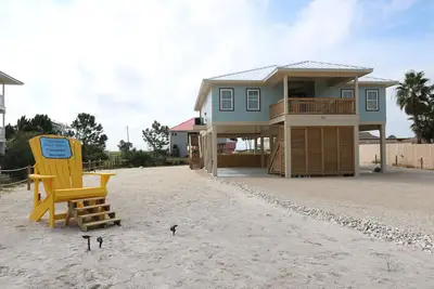 Image de Superbe vue sur le golfe! 4br et 4ba, piscine privée et étapes vers le Golfe. . .