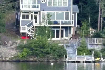 Image de Maison flambant neuve de style artisanal, Hanson Cove, Moultonborough