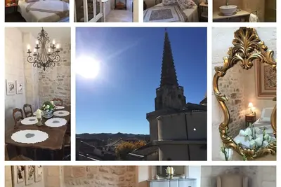 Image de Appartement penthouse de luxe dans le centre de St Rémy avec une vue imprenable depuis la terrasse
