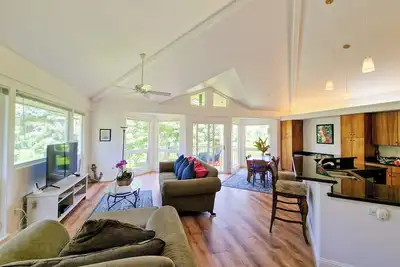 Image de Marchez jusqu'Ă la plage et au coucher de soleil - Villa Luxury Princeville / Hanalei