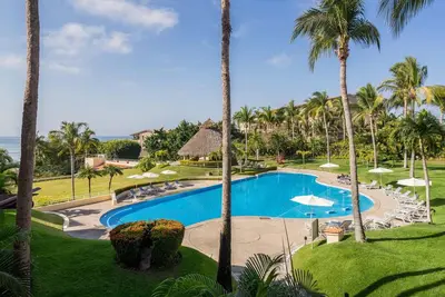 Image de Condo moderne rez de chaussée - Étapes de la plage à Punta Mita avec vue sur l'océan