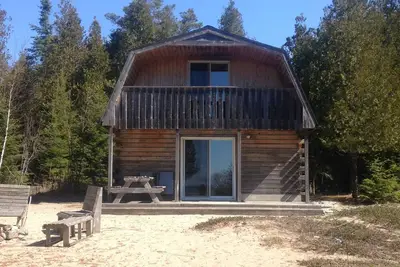 Image de 3 Chambre Story 2 Cottage, sur une plage privée de sable Superbe