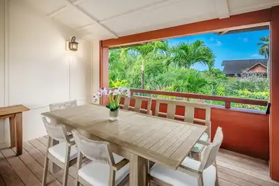 Image de Maison de ville de luxe avec A / C! À la plage et près du coeur de Hanalei. Tvr 5108