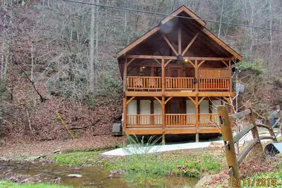 Image de Cabine Creekside, Cabine Sur Le Ruisseau