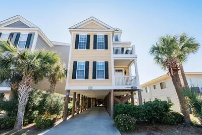 Image de 6 Br Oceanfront Home à Myrtle Beach, Sc. 22 couchages