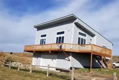 Image de Nouvelle maison avec une vue imprenable sur le lac McConaughy.