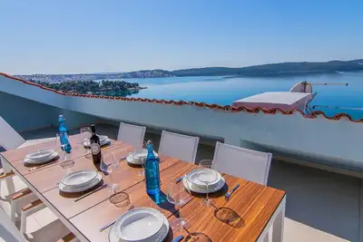 Image de Luxueux appartement 5 étoiles avec vue sur la mer Blue Sky Eos-Croatie