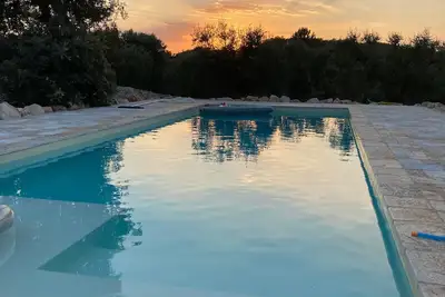 Image de Trulli avec piscine Ă Monopoli pour 5 personnes