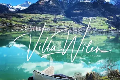 Image de Penthouse au sommet de la Villa Wilen, directement sur le lac Sarnen, vues magnifiques!
