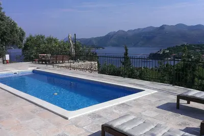 Image de Villa de luxe exclusive avec piscine sur l'île idyllique de Lopud, Dubrovnik