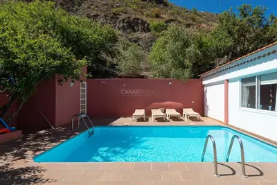 Maison de vacances à Hoya de Tunte, nature et piscine privée