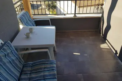 Image de Appartement d'une chambre avec la terrasse et la vue sur le mer Sumpetar, Omis (A-14941-a)