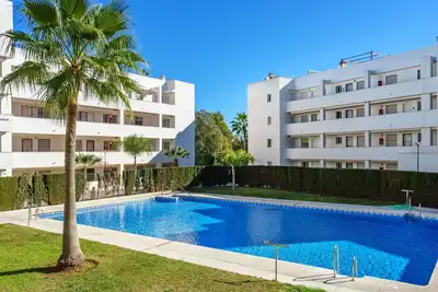 Image de Bel appartement pour 4 personnes avec piscine, Wifi, climatisation, Tv, terrasse et parking