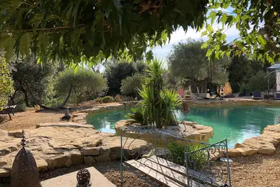 Image de Gite  indépendant  avec piscine dans parc du luberon