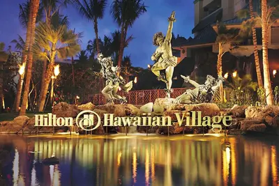 Image de Hilton Hawaiian Village. Plage et lagon fabuleux!