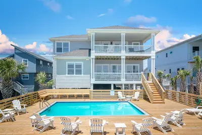 Image de SÉLECTIONNER Semaines D'ÉTÉ RÉDUITES! Oceanfront 8 Chambres 8 Bains, Piscine. Sleeps 28