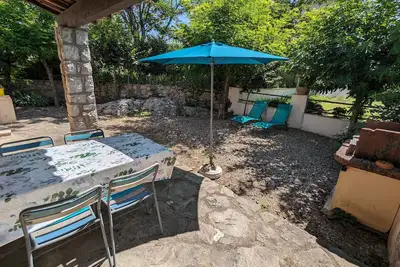 Image de A Balazuc: gite 2p + piscine et rivière!