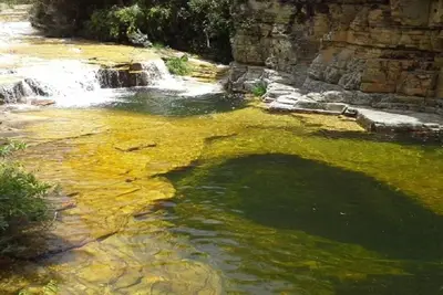 Image de Petit déjeuner et dîner inclus Piscine Naturelle - Canyons À Bateau